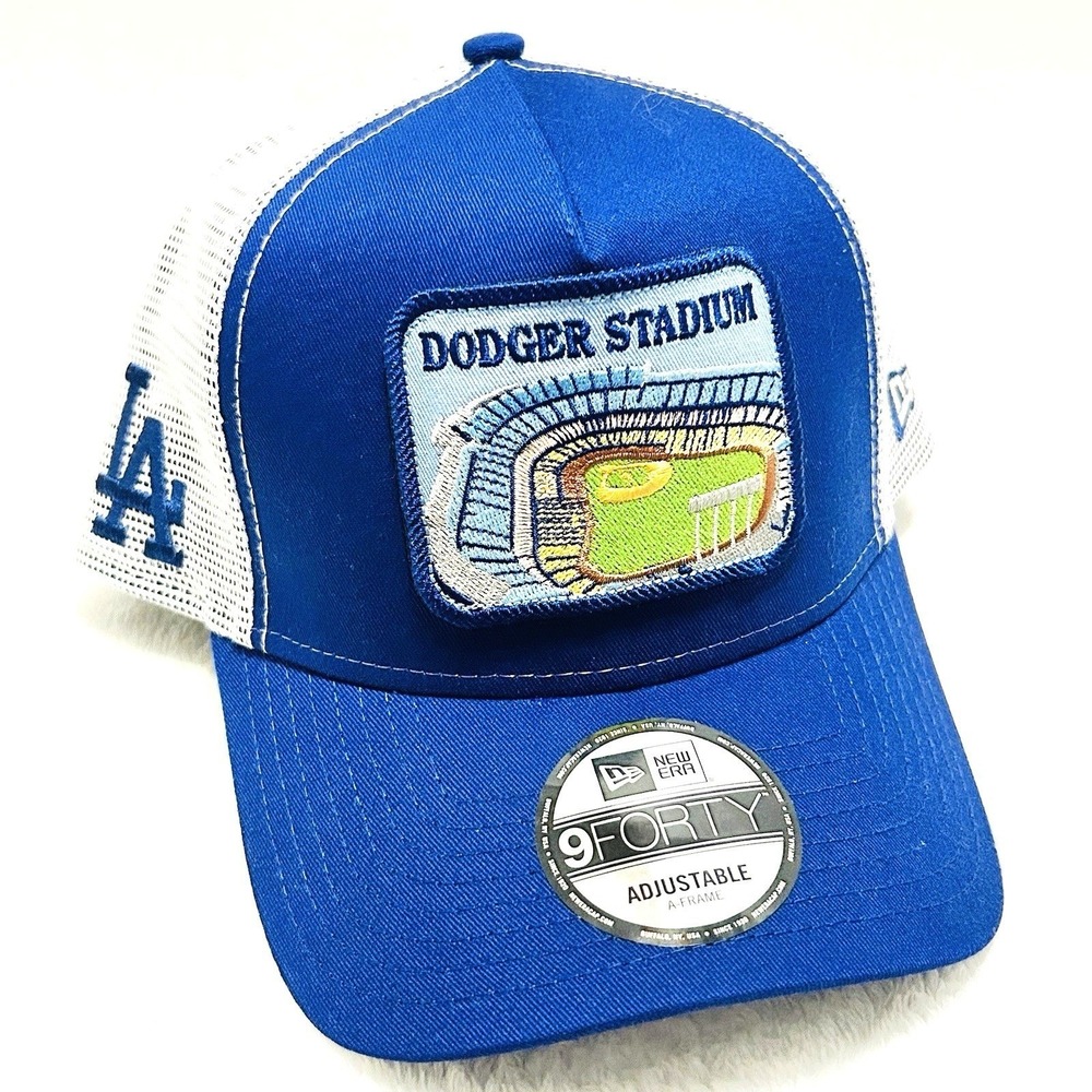New Era Los Angeles Dodgers Stadium 9FORTY A-Frame Snapback Hat Cap‎ Adjustable